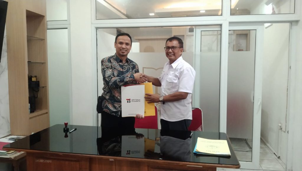 Penandatanganan kerja sama USTEDI SMK Telkom Purwokerto melalui MoU dan PKS