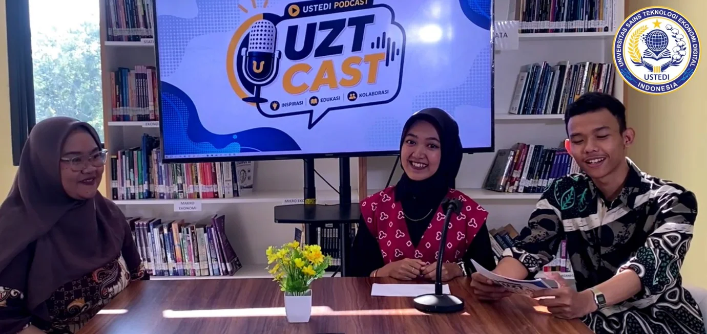 Kabinet Nawasena USTEDI dalam podcast UZT Cast Batch 2 membahas kepemimpinan baru BEM 2026