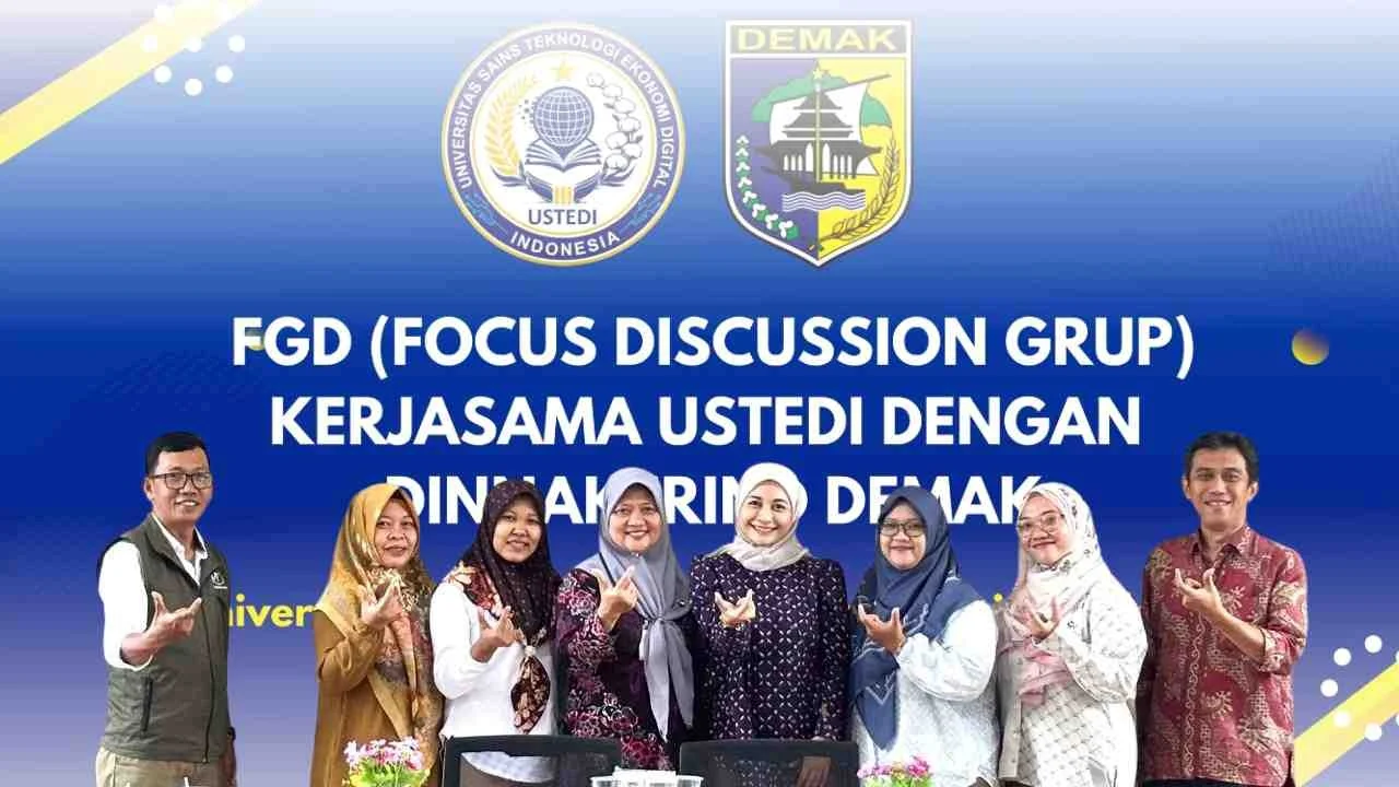 Kolaborasi USTEDI DINNAKERIND dalam FGD pelatihan IKM dan digital marketing