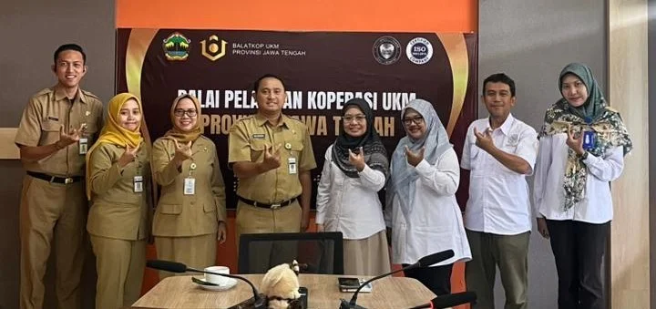 Kerja Sama USTEDI Balatkop UMKM Jateng melalui audiensi dan penjajakan kolaborasi pengembangan SDM serta UMKM
