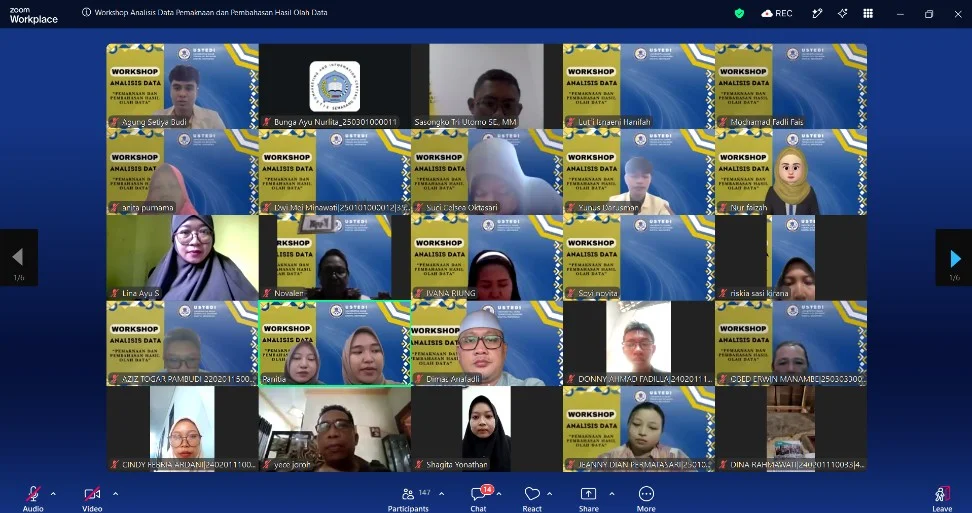 Workshop Analisis Data USTEDI untuk meningkatkan kemampuan interpretasi hasil penelitian